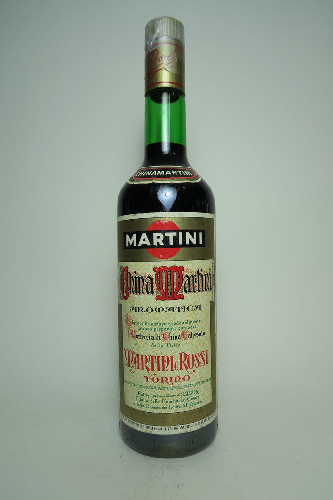 Martini &amp; Rossi China Martini Aromatico - 1970s (31%, 75cl) – Old ...