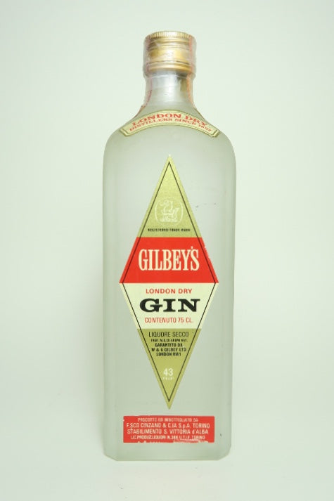 Gilbey's London Dry Gin - 1970s (43%, 75cl) – Old Spirits Company