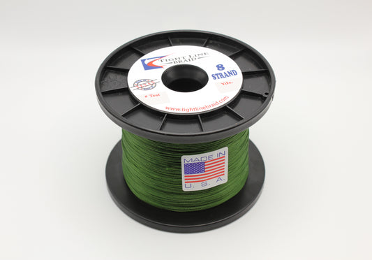 Tight Line Braided Fishing Line 65 lb Test 300 Yards Lime Green 65lb Braid