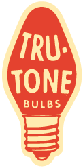 Tru-Tone light bulb logo