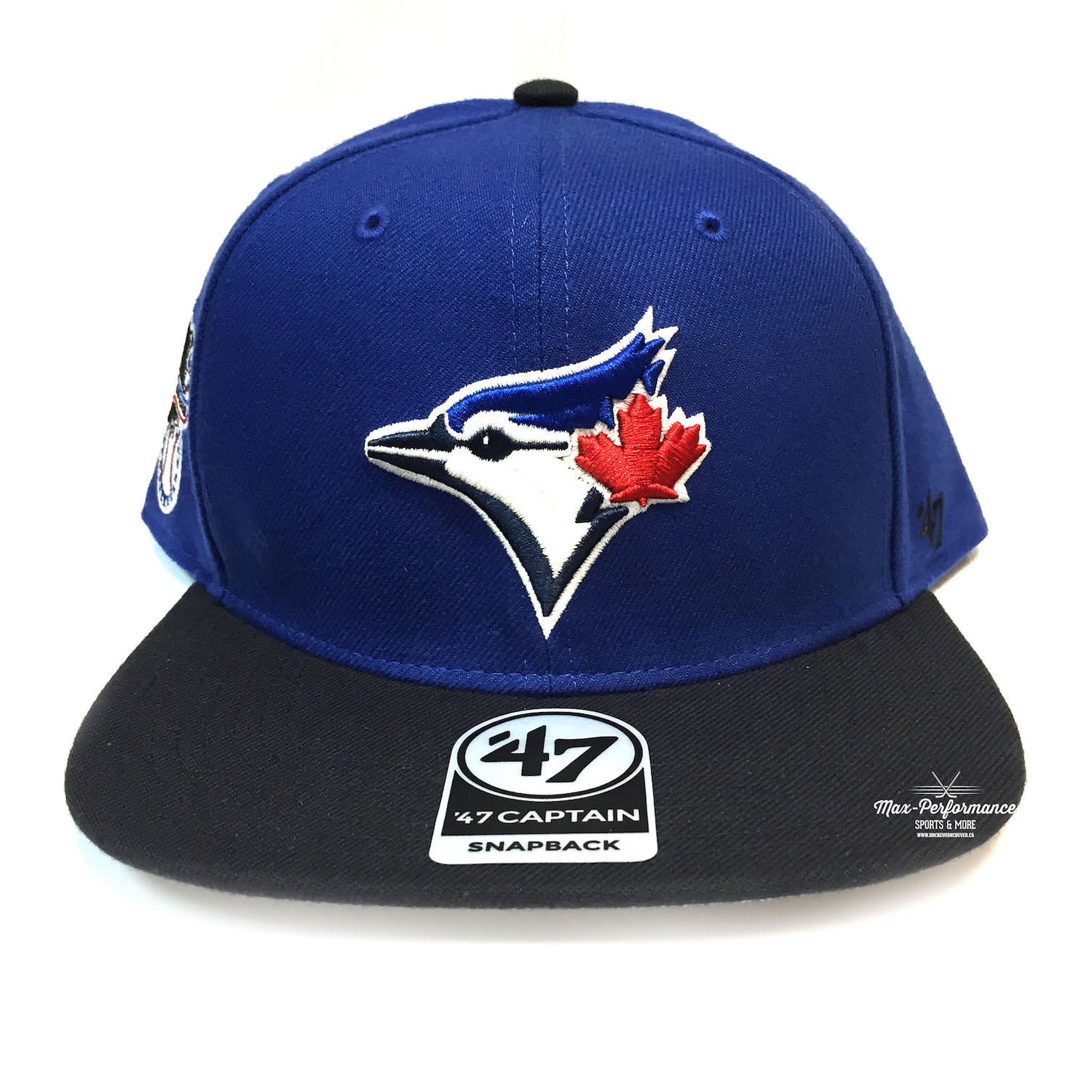  '47 Men's Toronto Blue Jays Black MVP Adjustable Hat - One  Size : Sports & Outdoors