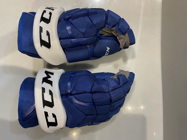 CCM Prostock Hockey Glove - Vancouver Canucks Blue 14 – Max