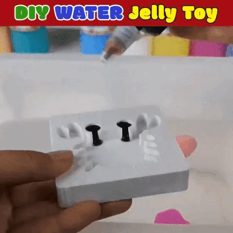 3D Magic Water Elf Toy Kit Colorful Magic Gels Play Set Glossy DIY Sea Life  Creature Toys Parent Child Interaction Water Toys