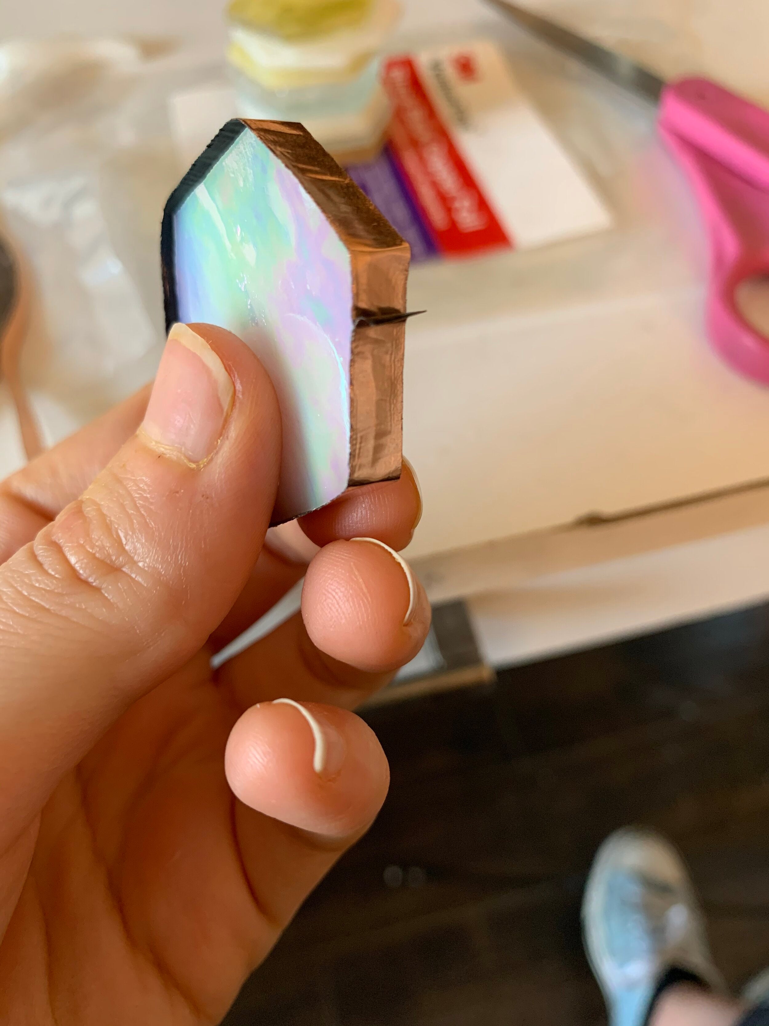 When Copper Foil Won't Stick To Your Stained Glass - Living Sun Glass