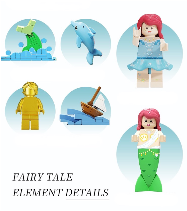 WEKKI™ 3D Fairy Tale Books Bricks · Alice in Wonderland（Free