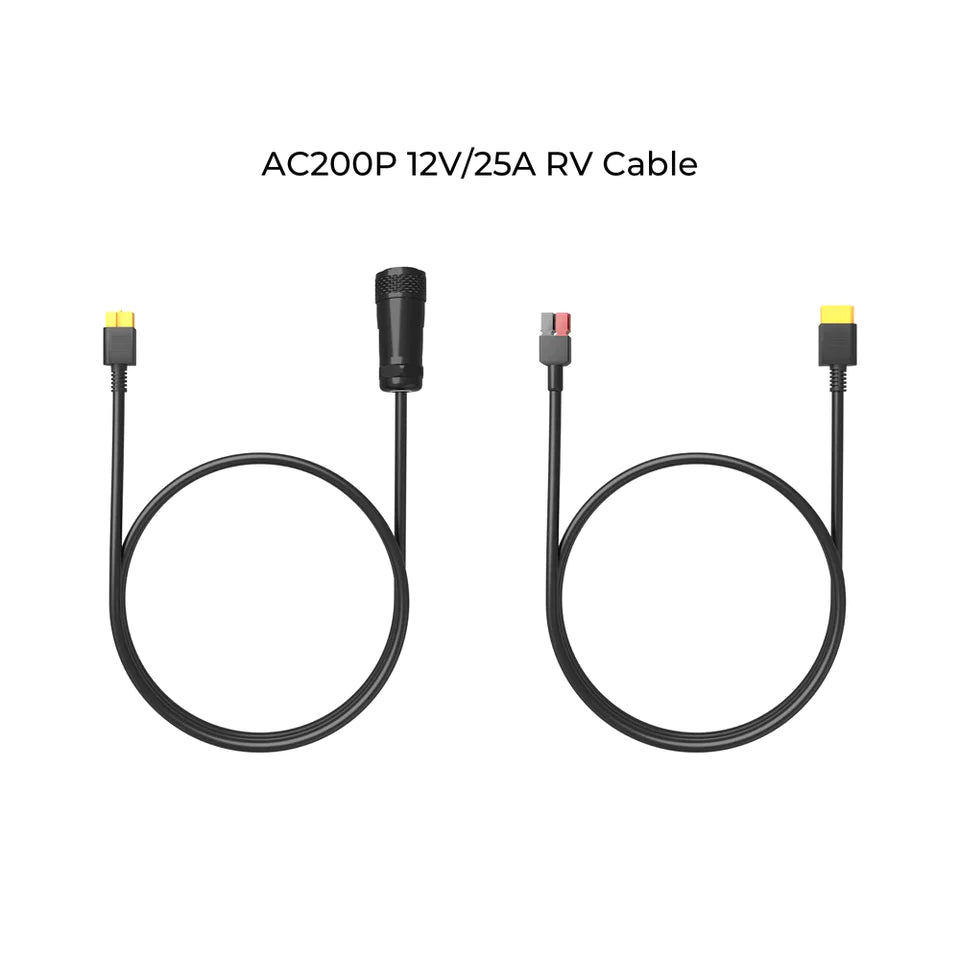 Bluetti 12V/25A RV Cable for AC200P