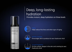 Hyaluronic Acid Boosting Serum - Deep, long-lasting hydration. Provides instant, deep hydration and three levels.