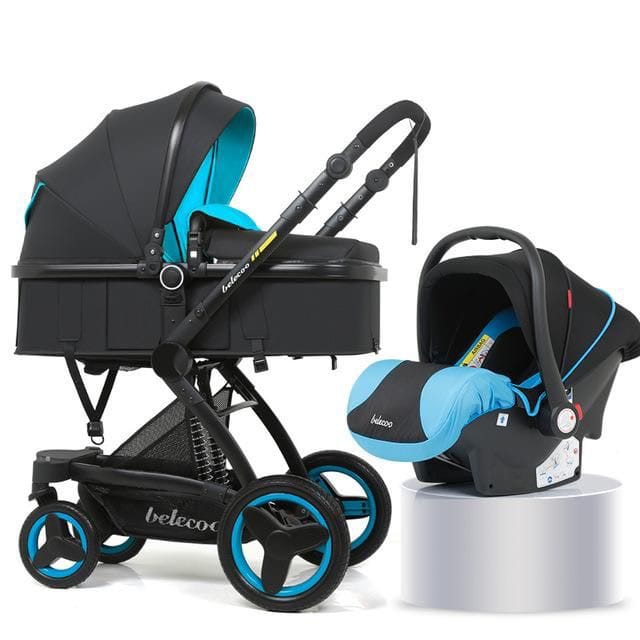 belecoo stroller blue