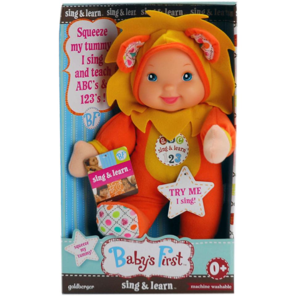 baby's first sing and learn doll