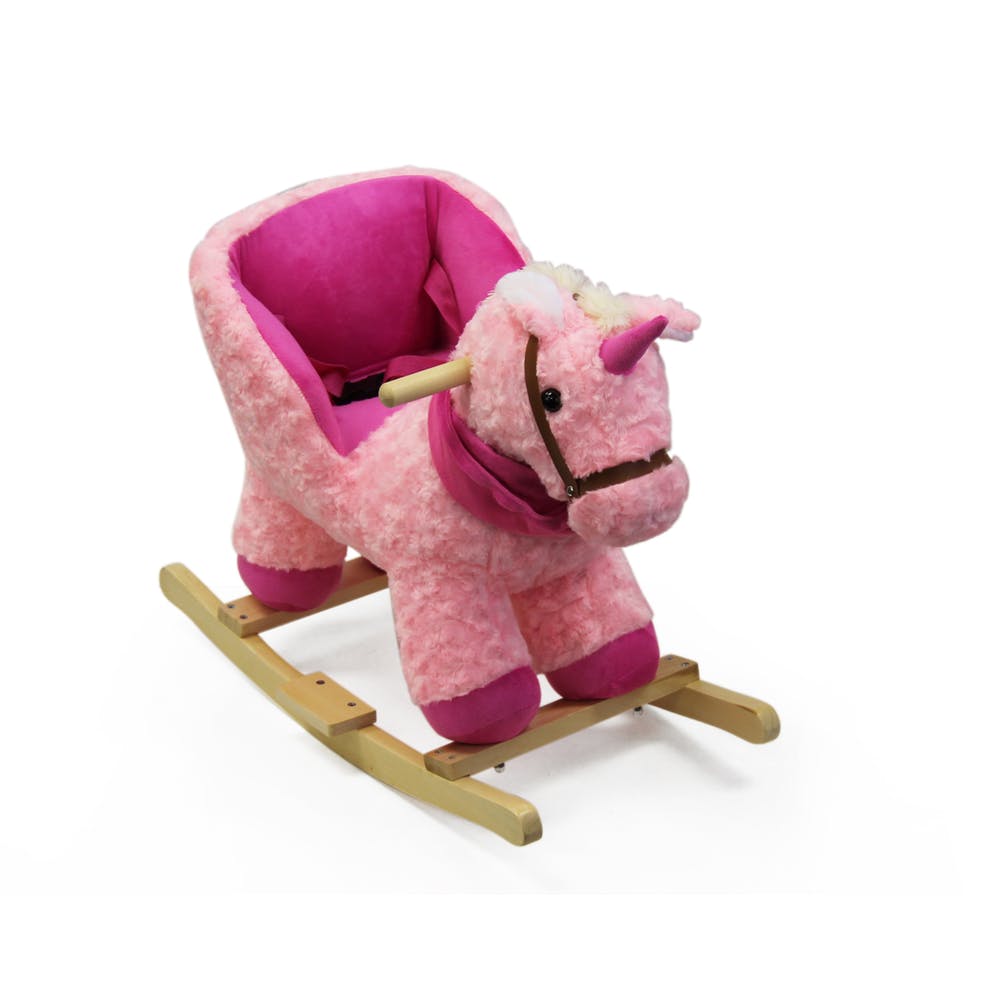 rocking unicorn with seat