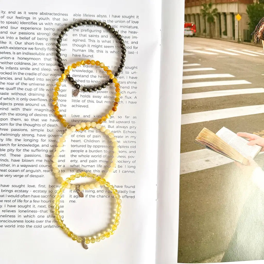 Solar Plexus Bracelet - Front View|Touch Vintage