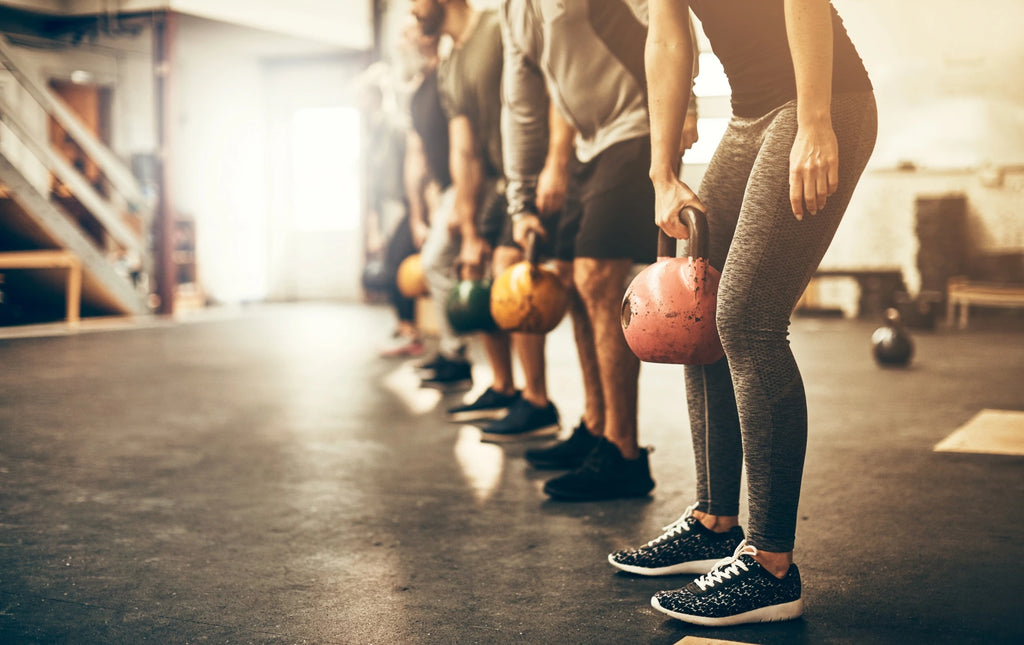 Group kettlebell workouts