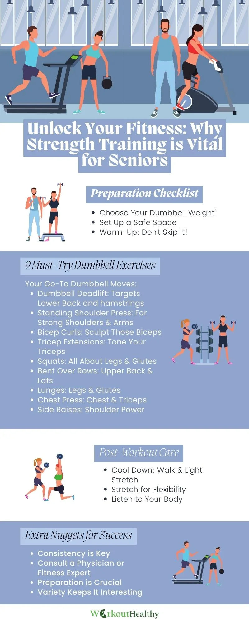 dumbbell exercises at home for seniors infographic (1)