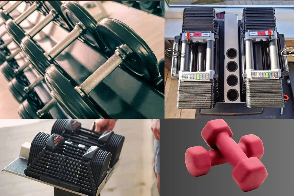 Adjustable Dumbbells VS Fixed Dumbbells WorkoutHealthy LLC