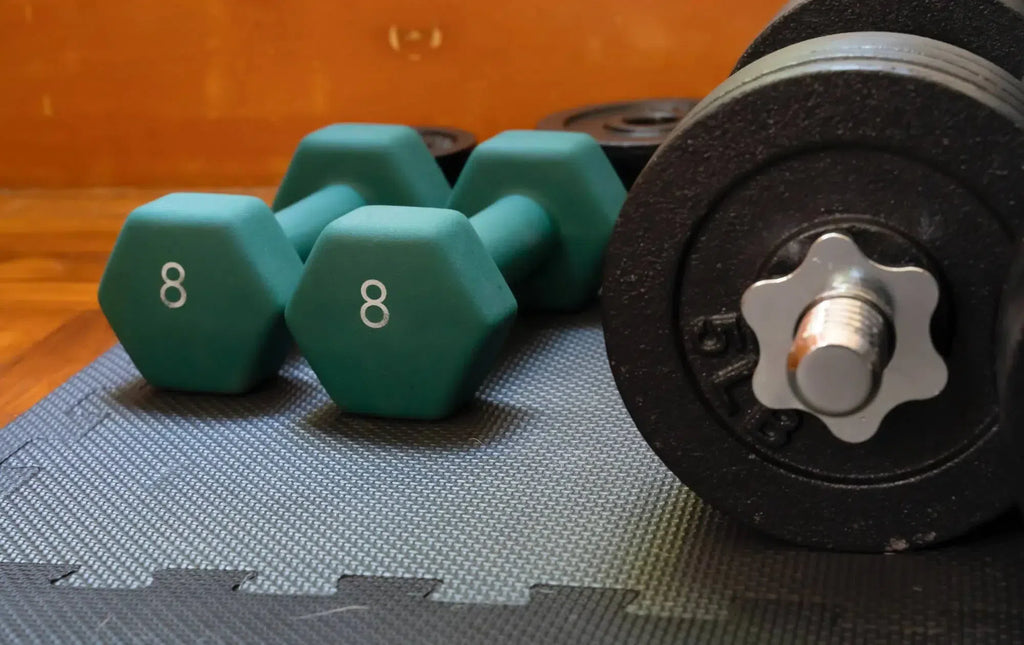 old fashion dumbbells