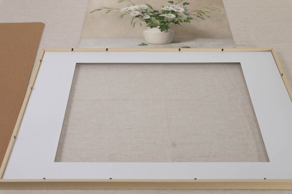 Ikea frame with mat board