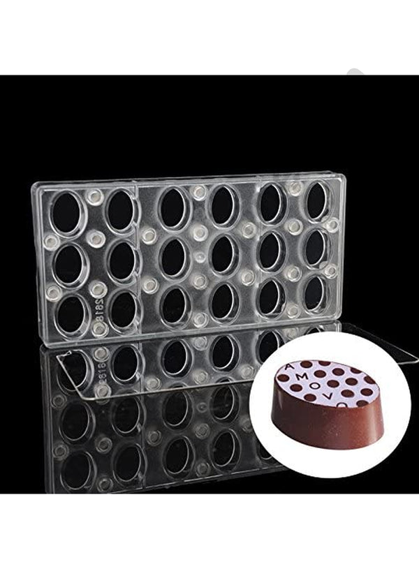 36 cavities 2cm diameter half ball shape polycarbonate PC chocolate mold  candy making supplies DIY baking supplies