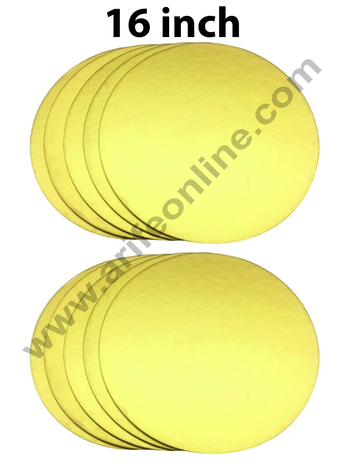 CoolBag Cake Boards?Golden Round Cake Circles 12 Pack Cake India | Ubuy