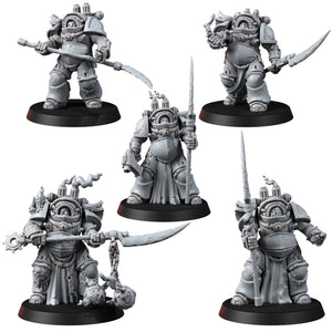 Chaos Knights Of Silence by Wargame Exclusive - Brokehammer Miniatures & More