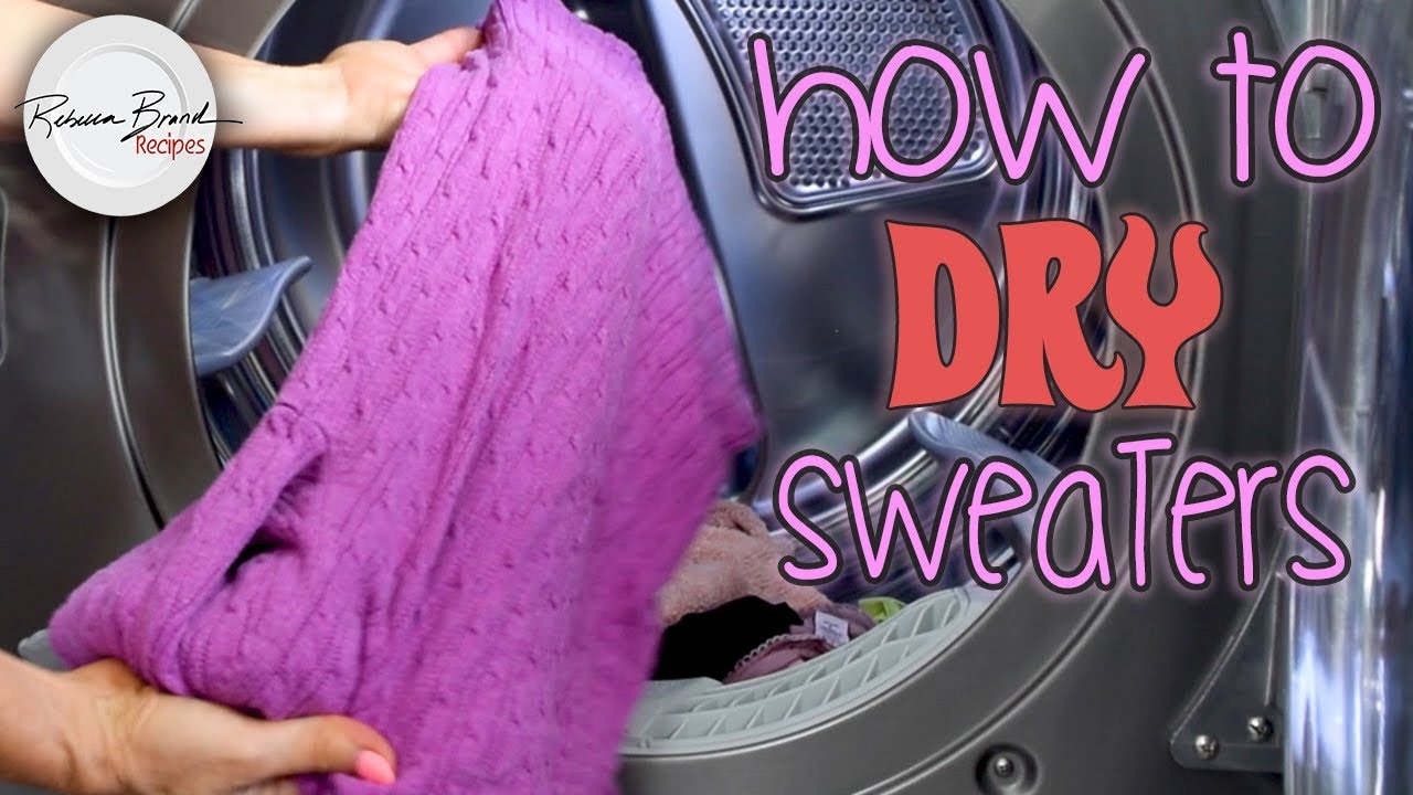 Can You Put Sweaters In The Dryer?