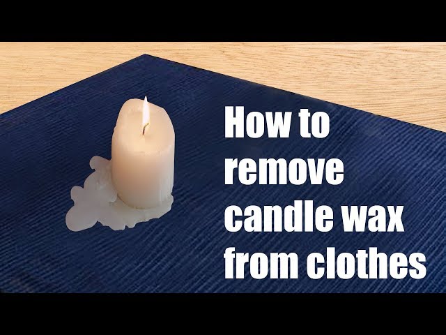 How To Get Candle Wax Out Of A Sweatshirt?