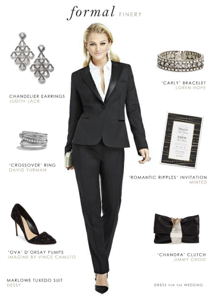 Can A Woman Wear Pants To A Black Tie Event?