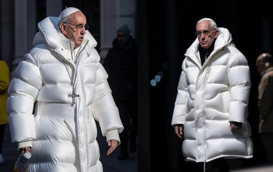 Did The Pope Wear A Puffer Jacket