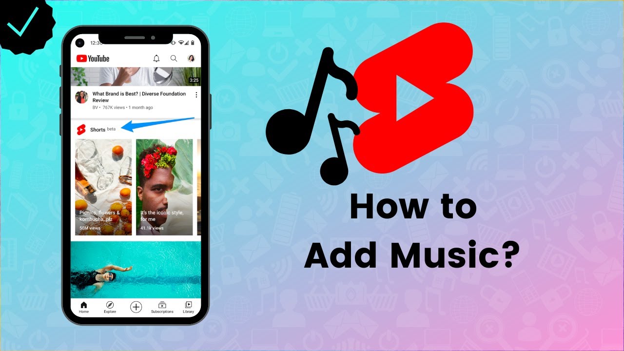 How To Add Music To A Youtube Short