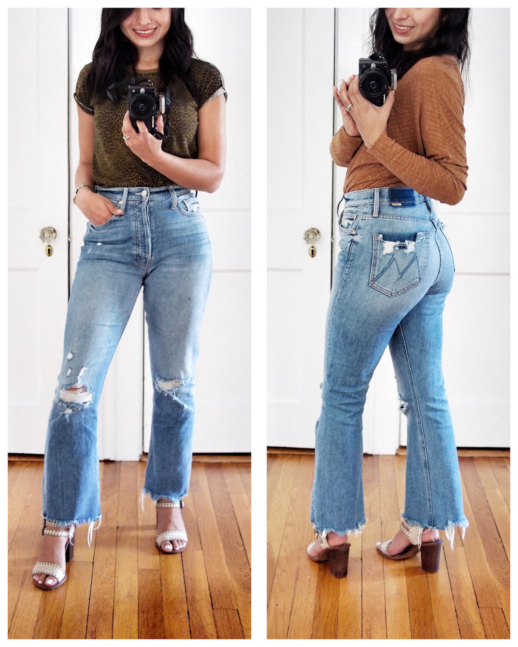 How To Cut Flare Jeans That Are Too Long?