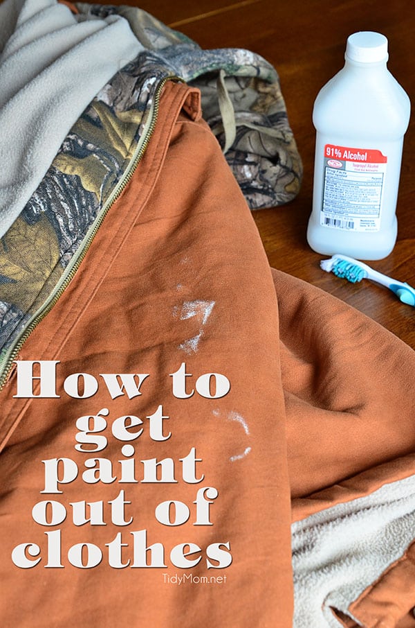 How To Get Paint Out Of A Hoodie?