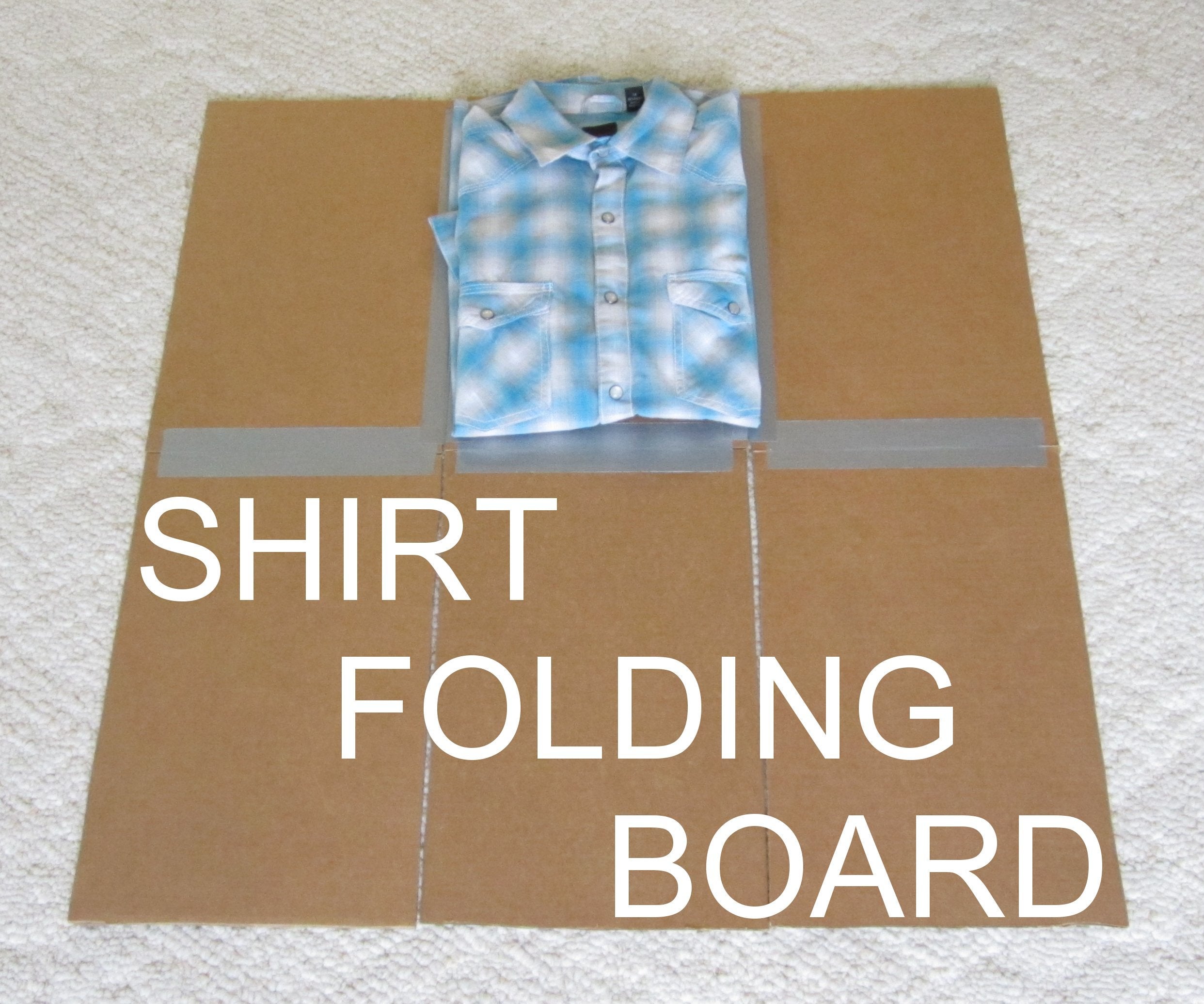 How To Make Shirt Folder?