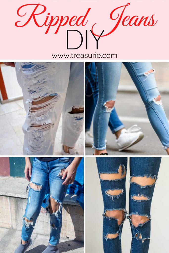 How To Make Tattered Jeans?