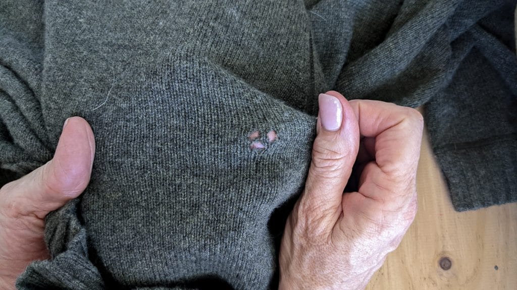 How To Prevent Holes In Sweaters?