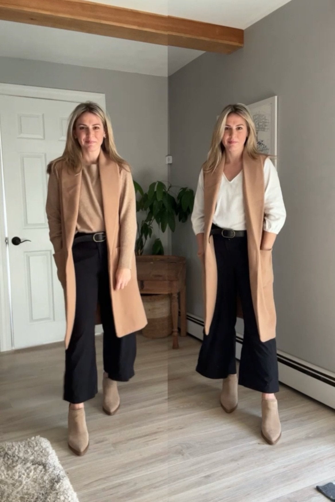 What Shoes To Wear With Wide Leg Pants In Winter?