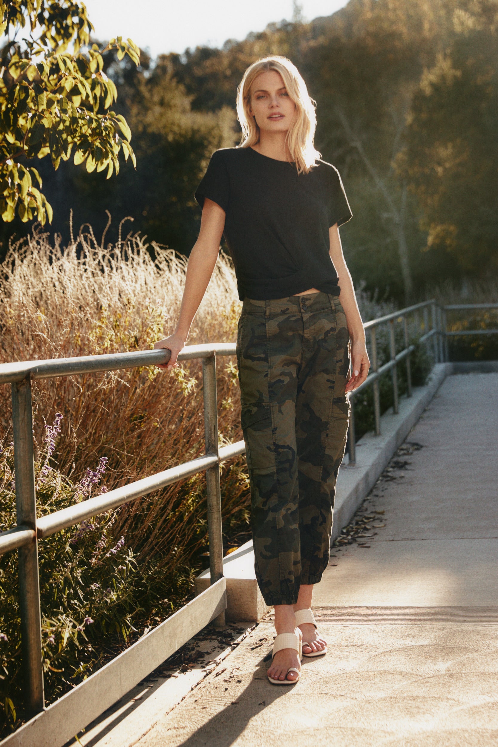 What To Wear With Camo Joggers