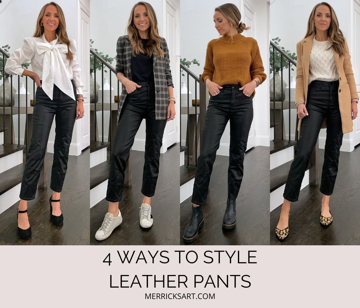 What To Wear With Leather Pants?