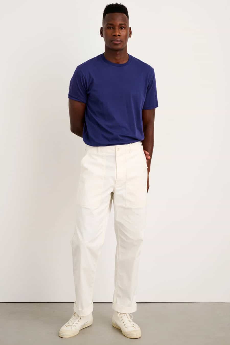 What To Wear With White Pants For Men?