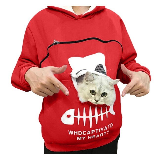 Who Captivated My Heart Cat Sweatshirt?