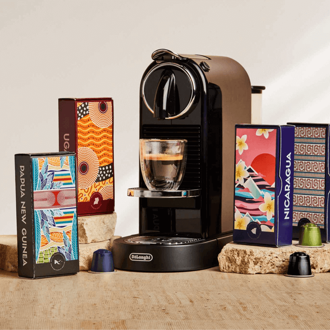 Espresso Pod Machine, 3 in 1 Coffee Machine for Nespresso Capsules