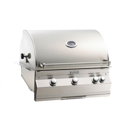 Fire Magic Aurora A830s 46-Inch Built-In Gas & Charcoal Combo Grill With  Analog Thermometer