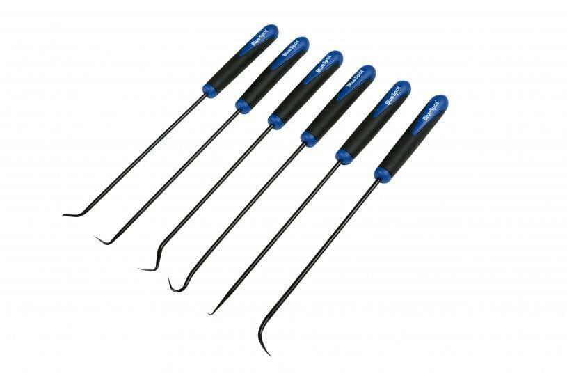 Combination Extra Long Reach Hook & Pick Set O-Ring & Seal Remover Tools 6pc 9 inch, Size: One Size