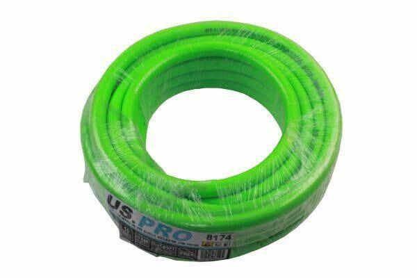 Sealey Air Hose 10m x 8mm Hybrid High-Visibility with 1/4 BSP Unions