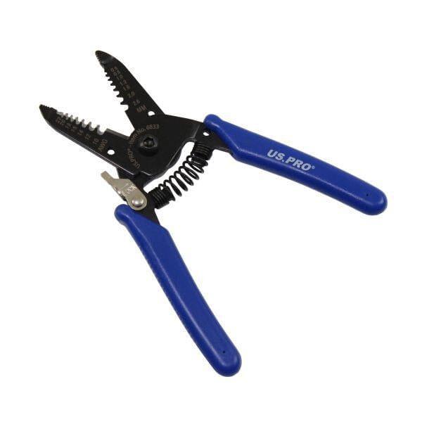 Wire Strippers Electrical, Wire Cutters, Electrical Tools Terminal Crimper  For Electricians, Circuit, Distribution Box Repair, Pressure Adjust Rotary