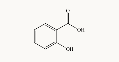 Salicylic acid molecule