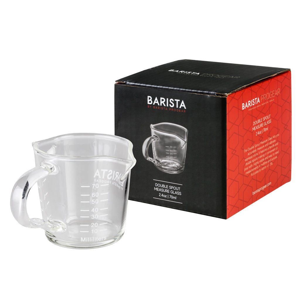 Double Spout Espresso Measure Glass