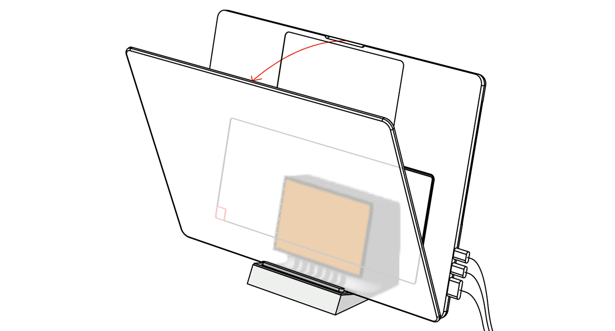 SVALT Cooling Dock model DHCR 4th generation clamshell mode diagram