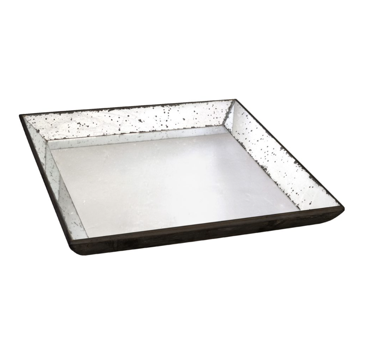 Waverly Mirrored Square Tray, Large