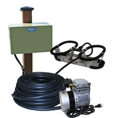 Kasco Robust-Aire™ Diffused Aeration System - Post Mount Cabinet System