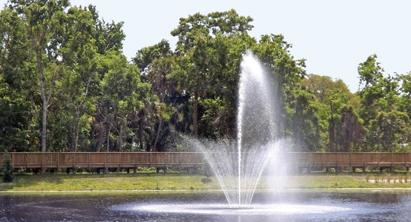 Vertex RingJet Floating Fountain Series On Water with Beautiful Spray Display