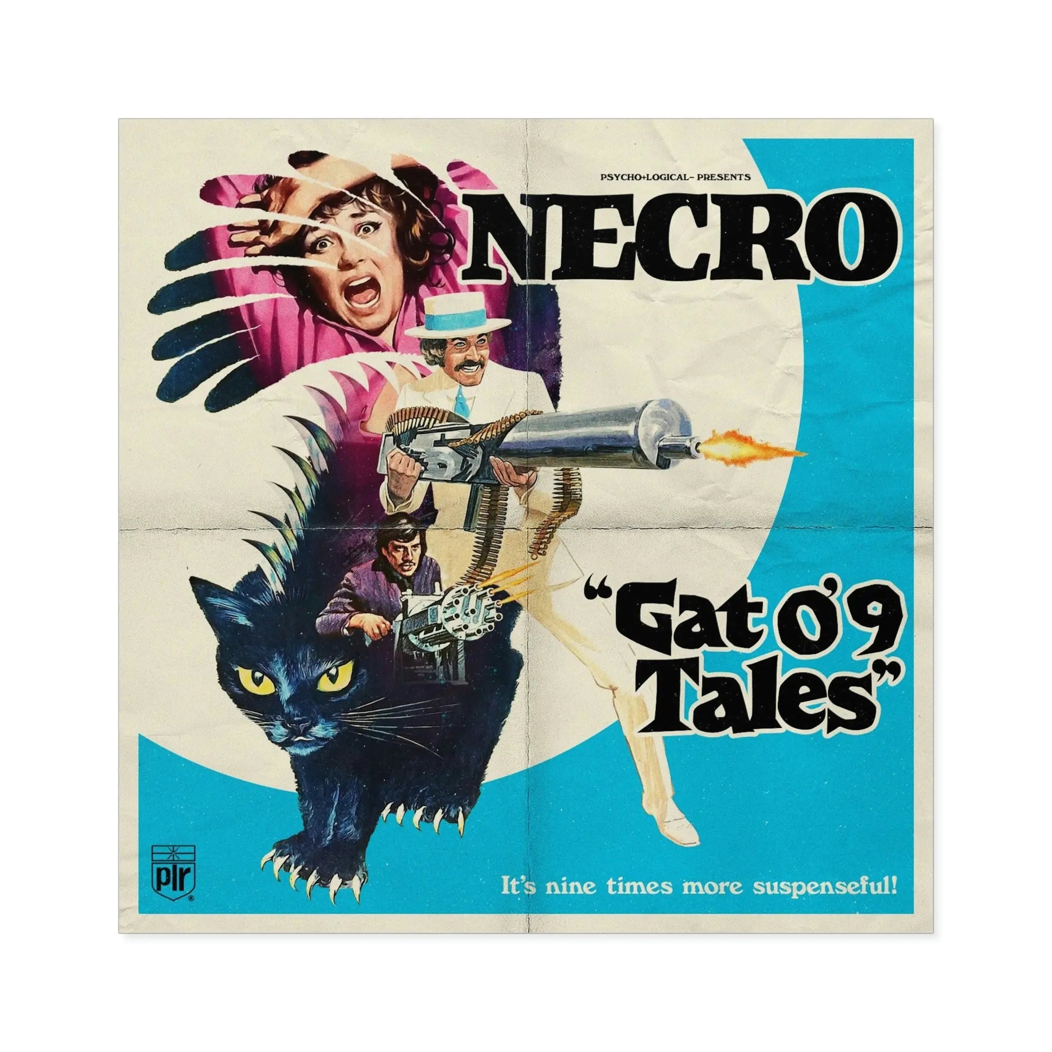 Gat O' 9 Tales – Sticker 5x5" NECRO SUPER STORE